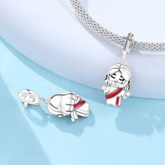 Dije de Plata 925 Pendiente Jesús Cristo