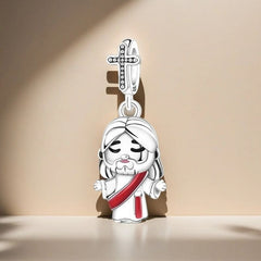 Dije de Plata 925 Pendiente Jesús Cristo