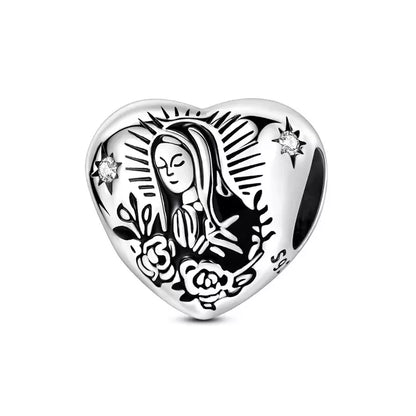 Dije Virgen de Guadalupe Patrona — Plata 925