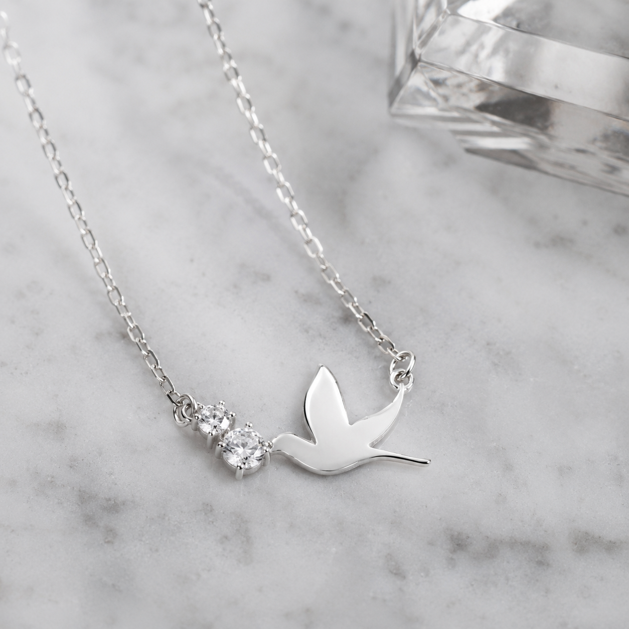 Collar Espíritu Bendito – Gotas de Fe y Esperanza