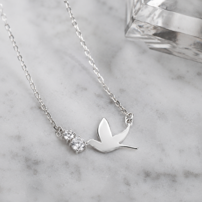Collar Espíritu Bendito – Gotas de Fe y Esperanza