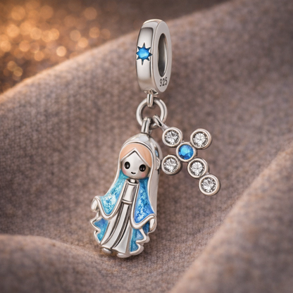 Dije Nuestra Señora de las Gracias — Plata 925