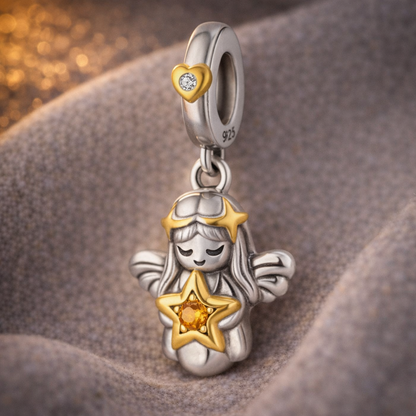 Dije Ángel Guardián Celestial — Plata 925