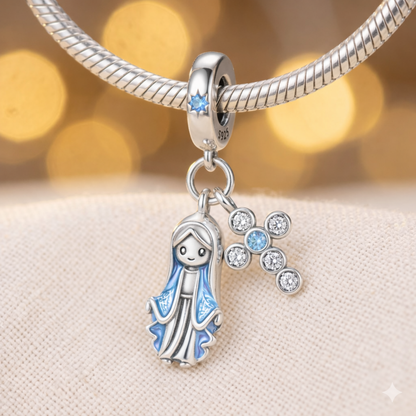 Dije Nuestra Señora de las Gracias — Plata 925