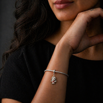 Dije Cristo Rey Glorioso — Plata 925