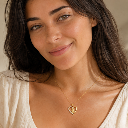 Collar Corazón de Guadalupe
