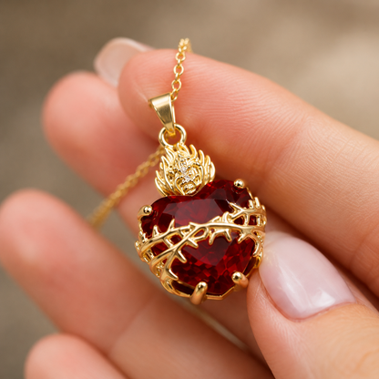 Collar Devoción al Sagrado Corazón