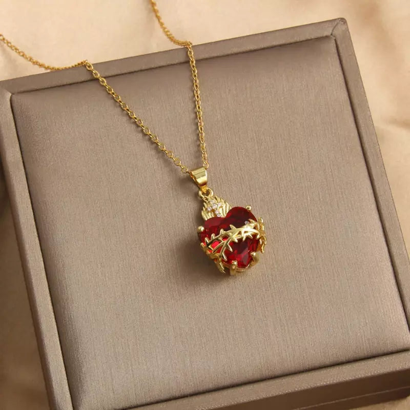 Collar Devoción al Sagrado Corazón