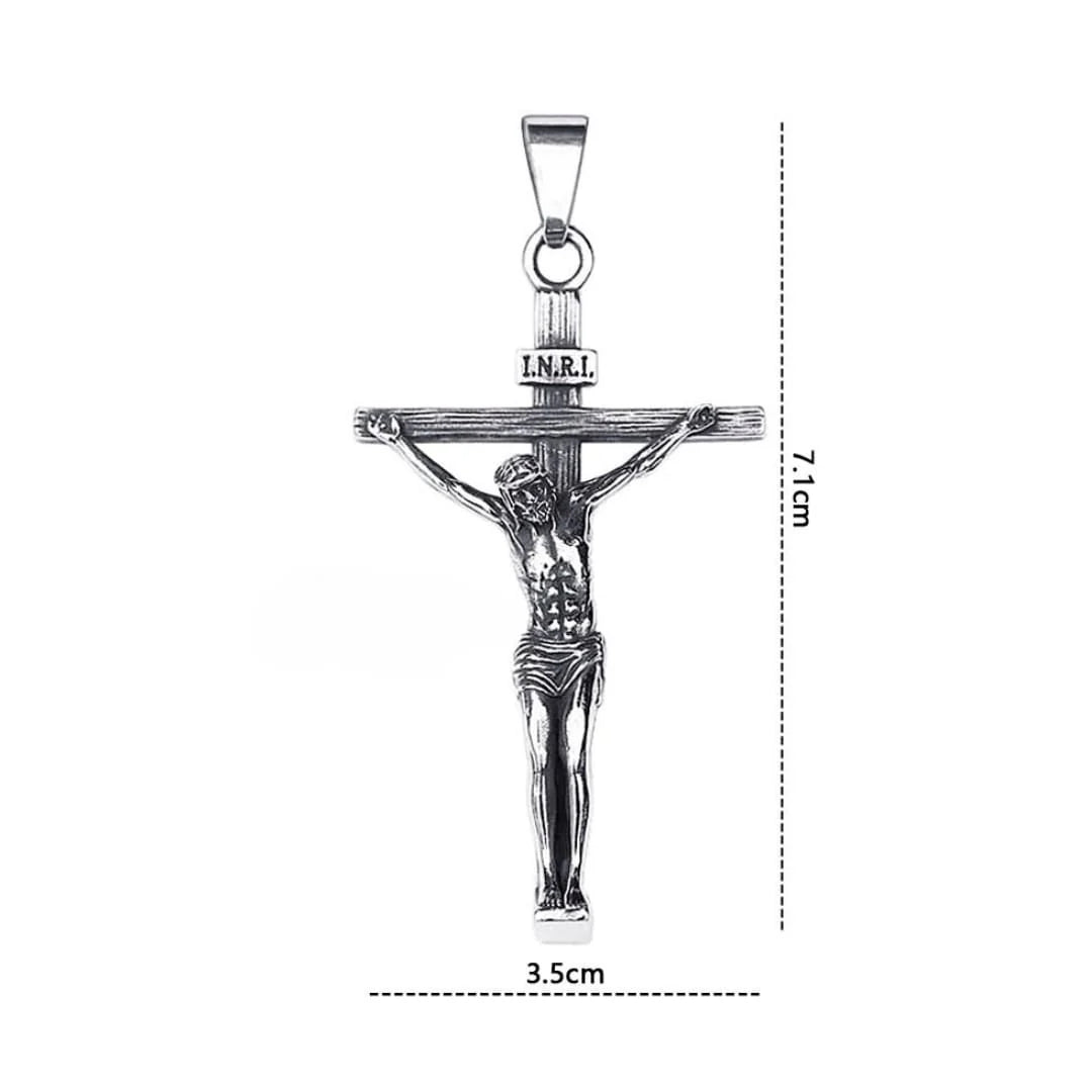 Collar Cruz de Redención Inquebrantable