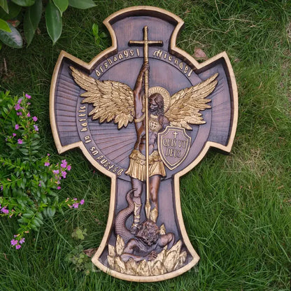 Escultura de San Miguel Arcángel