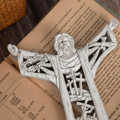 Cristo Resucitado de Pared — Símbolo de Victoria y Vida Eterna