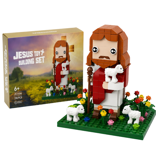 Lego Bíblico Jesús y las Ovejas — 324 Piezas
