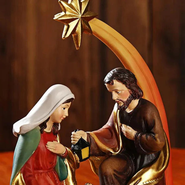 Pesebre de la Sagrada Familia – Natividad y Luz para tu Hogar