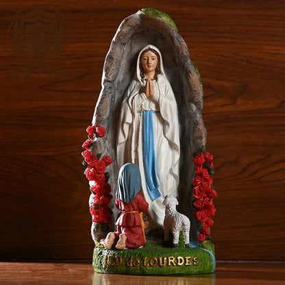 Nuestra Señora de Lourdes — Imagen Sacra de Fe y Devoción