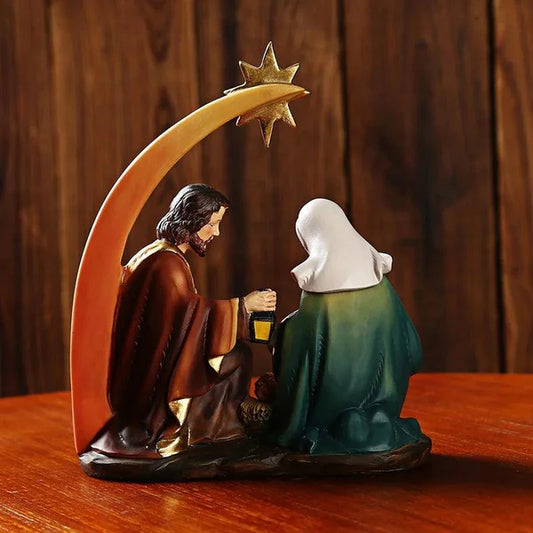 Pesebre de la Sagrada Familia – Natividad y Luz para tu Hogar