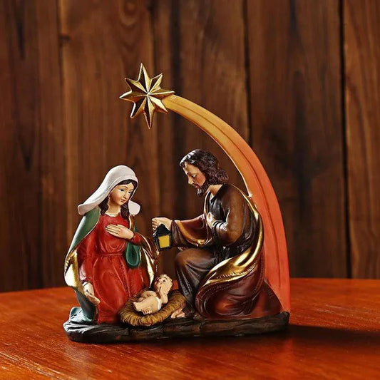 Pesebre de la Sagrada Familia – Natividad y Luz para tu Hogar