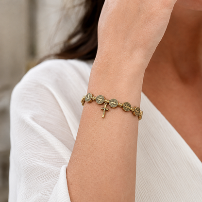 Pulsera Escudo de San Benito