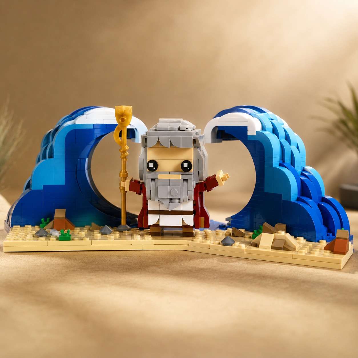 Lego El Milagro del Mar Rojo — 536 Piezas