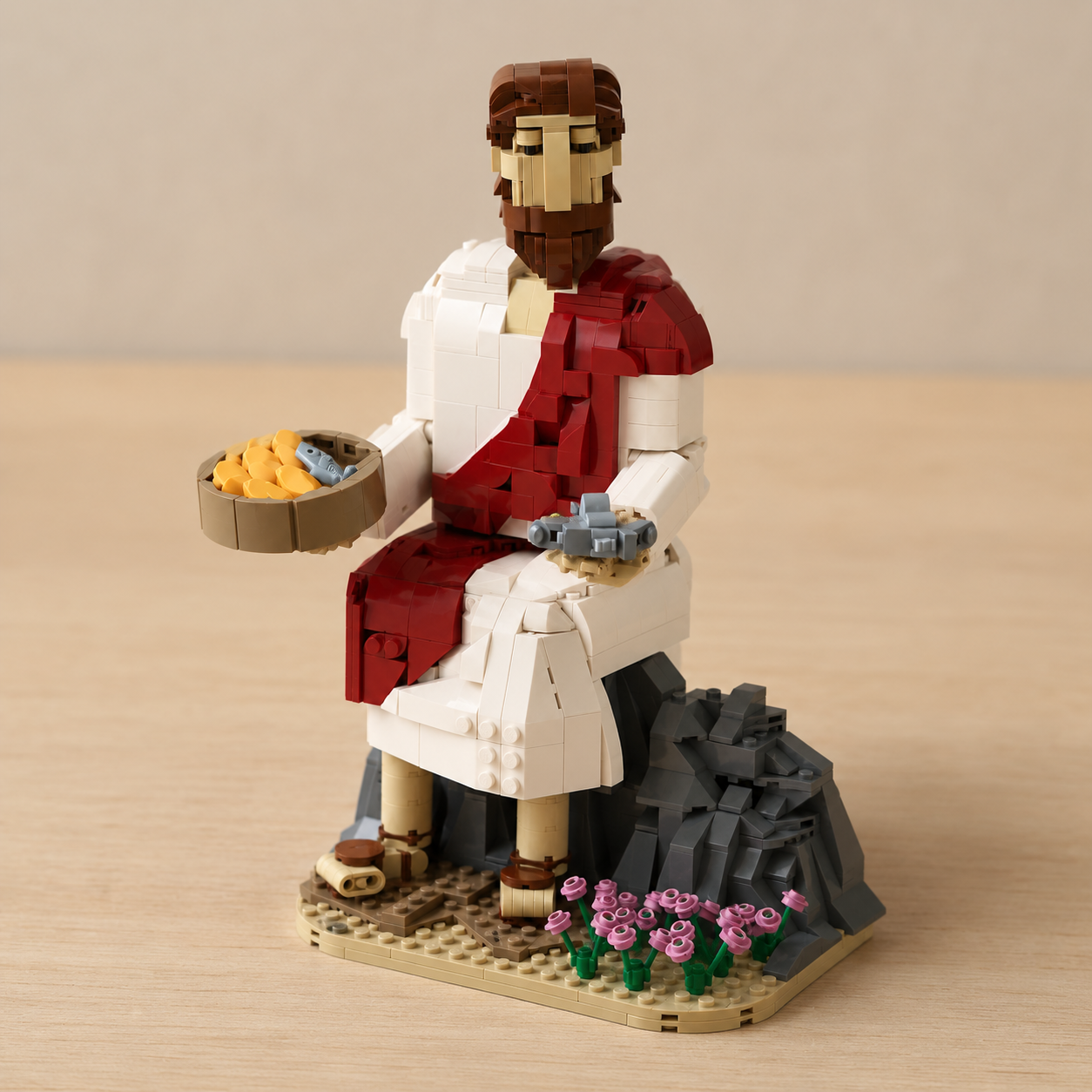 Lego Jesús Multiplicando los Panes y los Peces