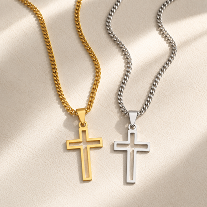 Collar Cruz Minimalista