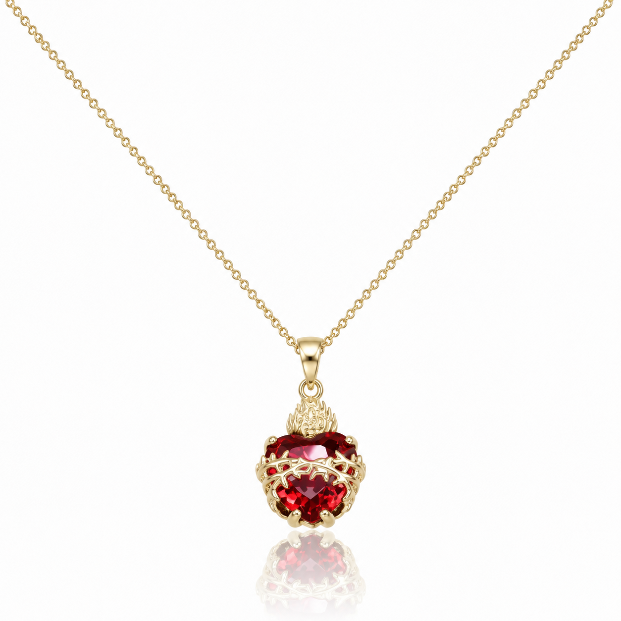 Collar Devoción al Sagrado Corazón