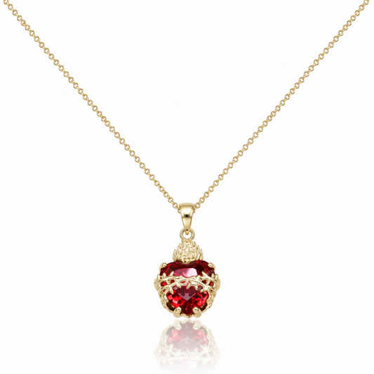 Collar Devoción al Sagrado Corazón