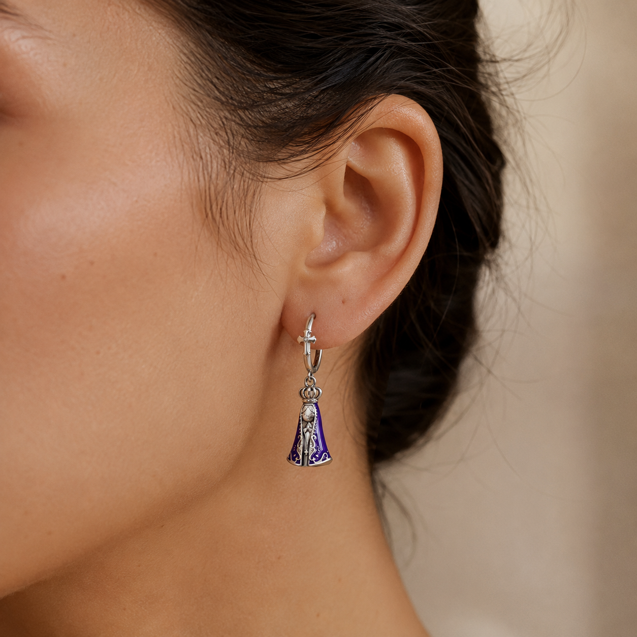 Aretes Reina Aparecida