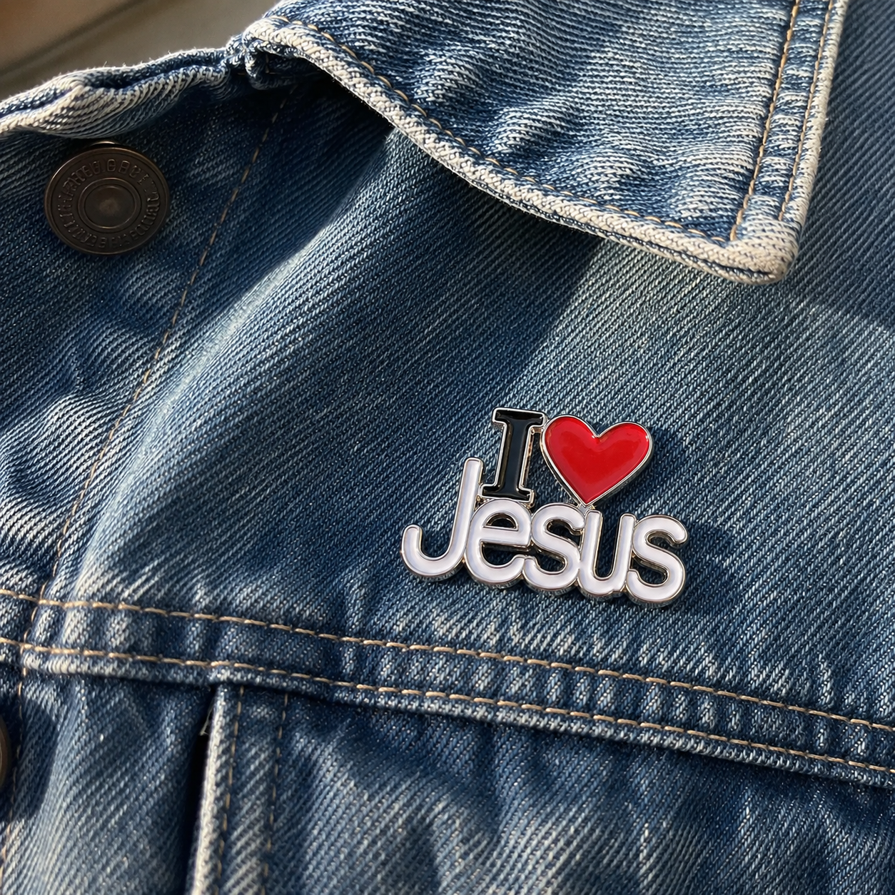 Pin “I Love Jesus”