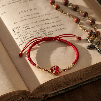 Pulsera Lazo del Sagrado Corazón
