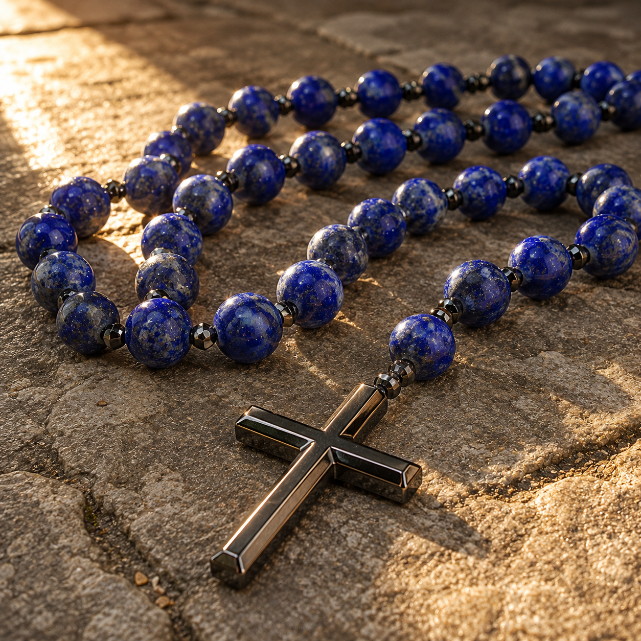 Rosario Lapis Lazuli Divino