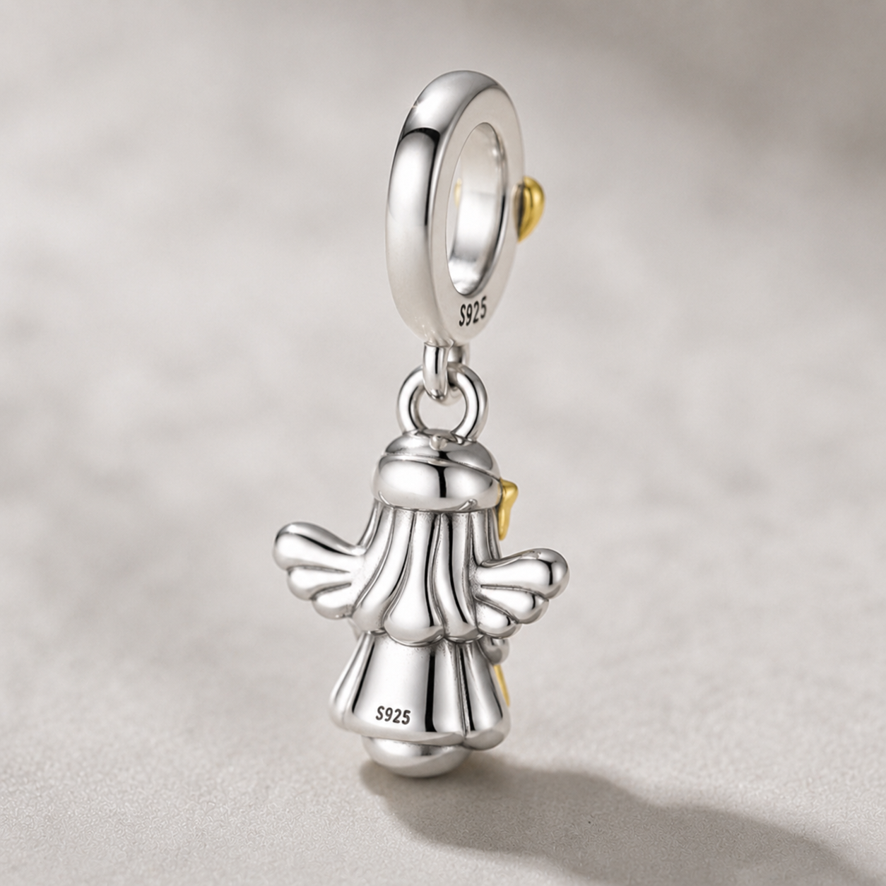 Dije Ángel Guardián Celestial — Plata 925