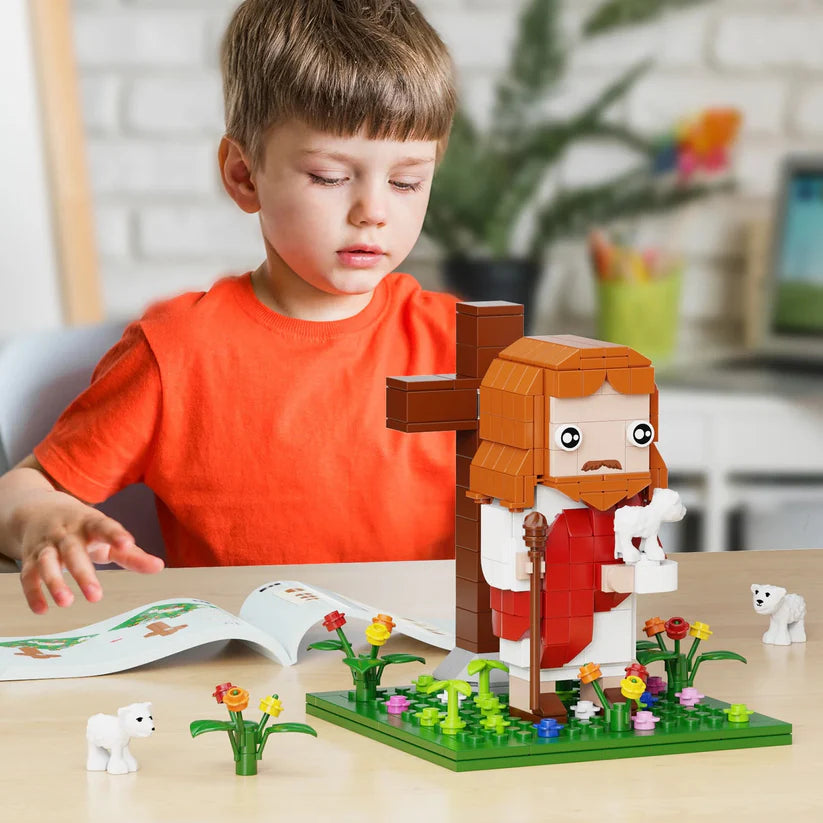 Lego Bíblico Jesús y las Ovejas — 324 Piezas