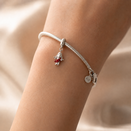 Dije Cristo Rey Resucitado — Plata 925