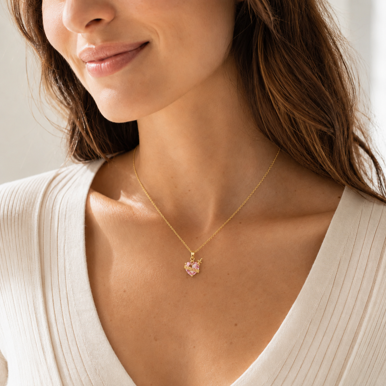 Collar Inmaculado Corazón de María