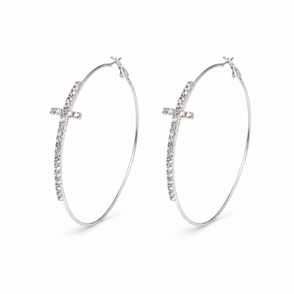 Aretes Cruz de Luz