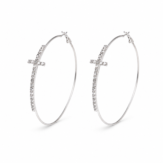 Aretes Cruz de Luz