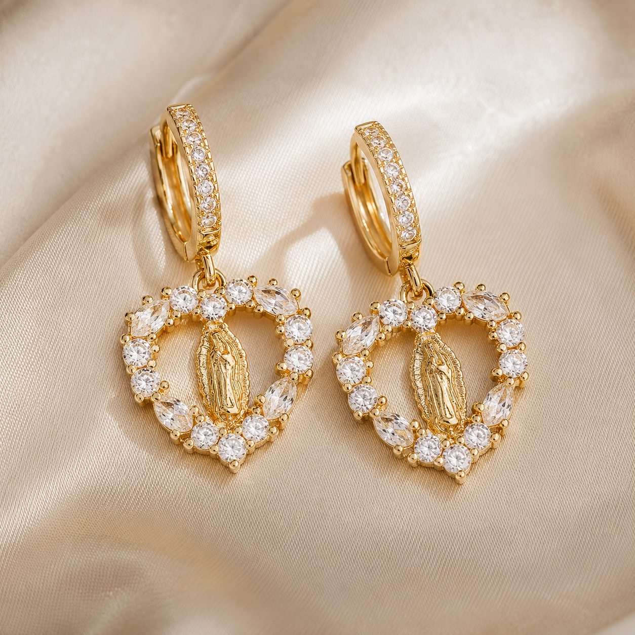 Aretes Gracia de Guadalupe