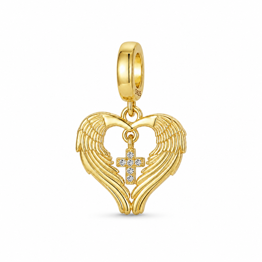 Dije Alas de Ángel  — Baño de Oro 18k