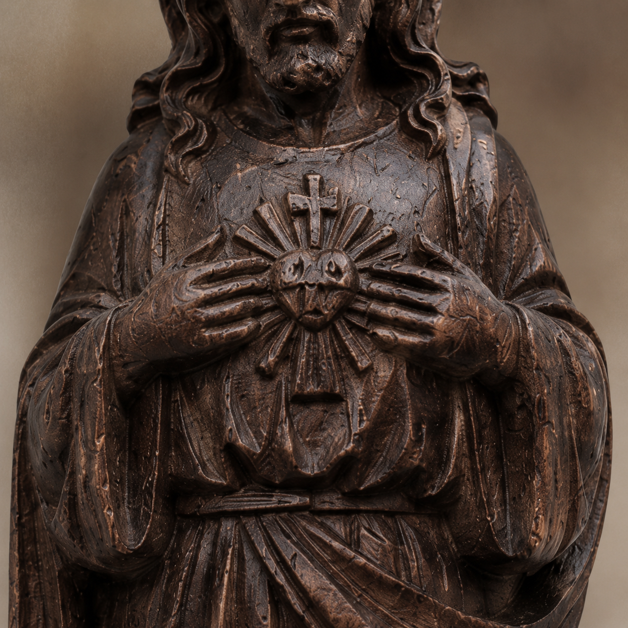 Escultura Herencia del Sagrado Corazón