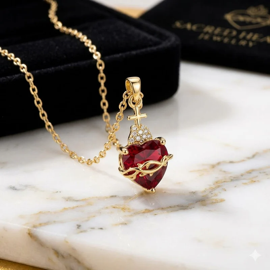 Kit de Collares del Sagrado Corazón de Jesús y del Inmaculado Corazón de María